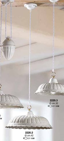 LIVIA CERAMIC PENDANT LAMP 2220-2