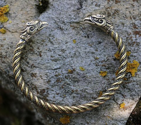 GRIFFIN, BRASS BRACELET
