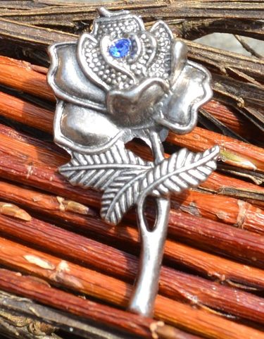 ROSE, PENDANT WITH GLASS