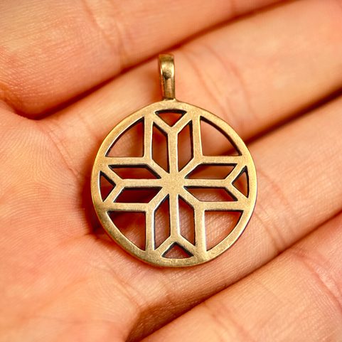 MORNING STAR VENUS II, BRONZE PENDANT