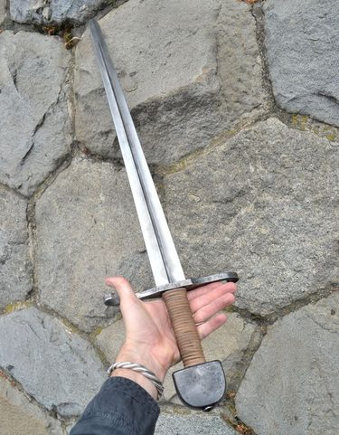 SLAVIC SWORD FROM MIKULCICE, HAND FORGED REPLICA