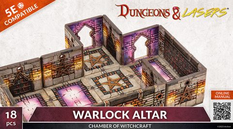 DUNGEONS & LASERS: WARLOCK ALTAR - CHAMBER OF WITCHCRAFT