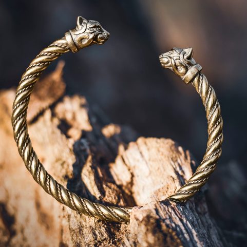 CAITLIN, CELTIC CAT, BRACELET, BRONZE
