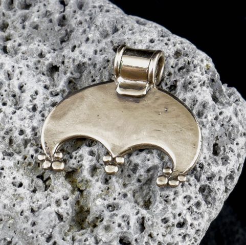 MORAVIA, LUNITSA, SLAVS, VIKINGS, PENDANT, BRONZE