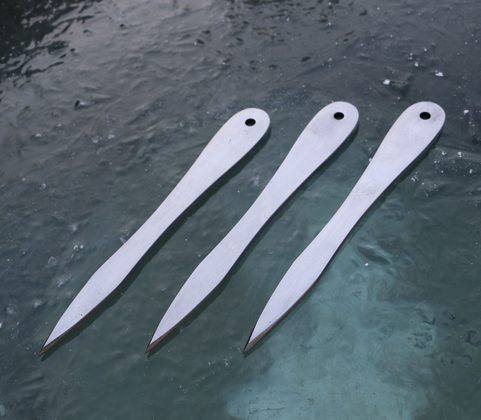 ARROW THROWING KNIFE, POLISHED