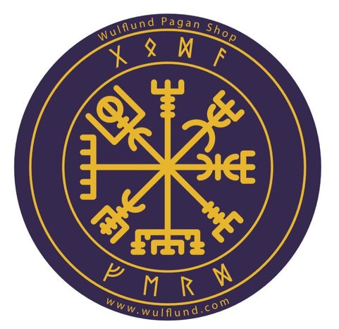 VEGVÍSIR, VIKING CAR STICKER