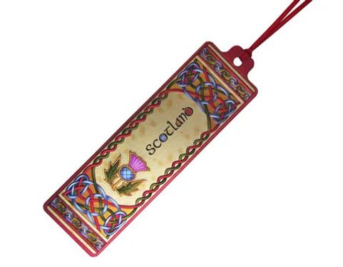 BOOKMARK, SCOTTISH THISTLE