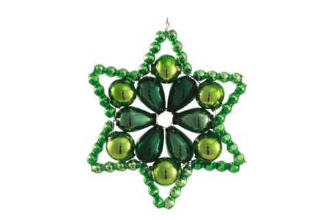 GREEN STAR, YULE DECORATION
