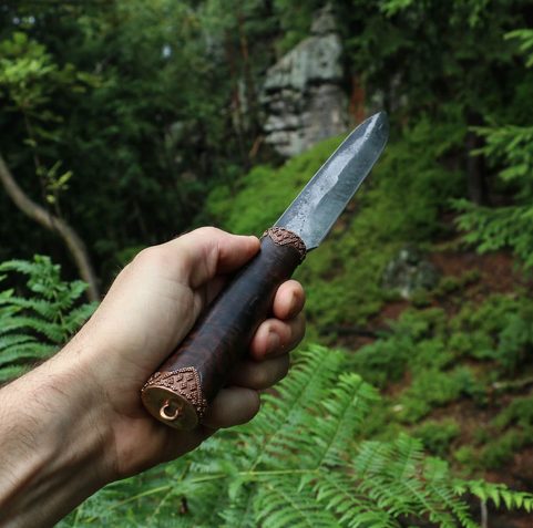 VLAD, EARLY MEDIEVAL FORGED KNIFE