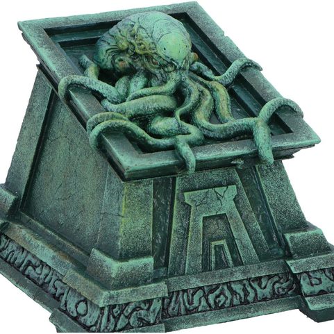 CRYPT OF CTHULHU, JEWELLERY BOX, 13CM