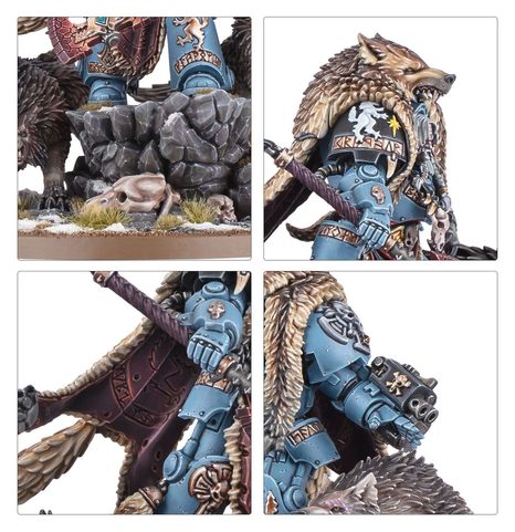 WARHAMMER 40K: SPACE WOLVES CODEX - LOGAN GRIMNAR
