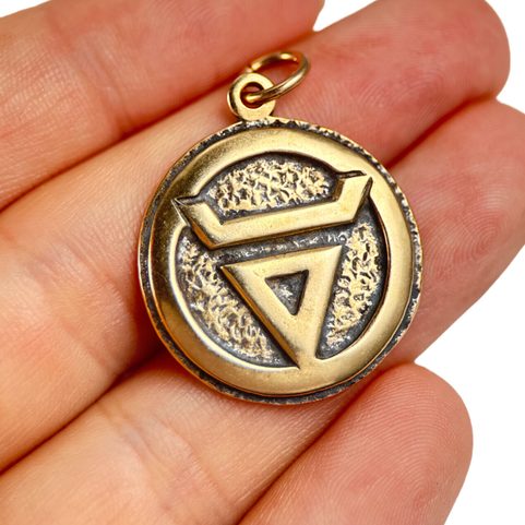 VELES, SLAVIC PENDANT, BRONZE