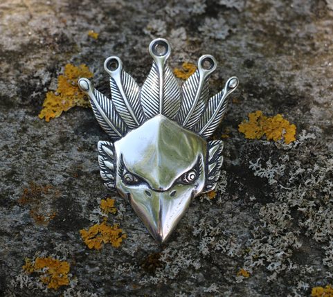 FIREBIRD, SILVER PENDANT AG 925 12G