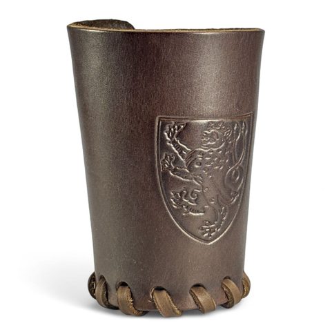 LEATHER DICE HOLDER - BOHEMIA