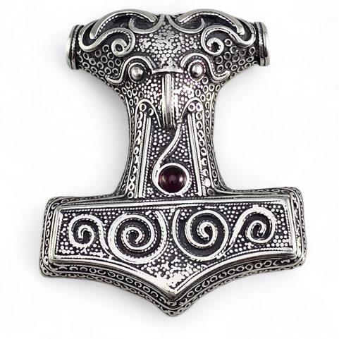 BIG THOR HAMMER FROM SKANE - SWEDEN, AG 925