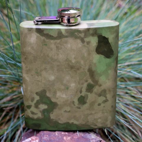 HIP FLASK CAMO EVERGLADE