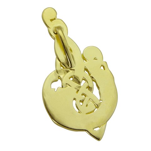 MAC TÍRE, KELTISCHER WOLF, ANHÄNGER, 14K GOLD