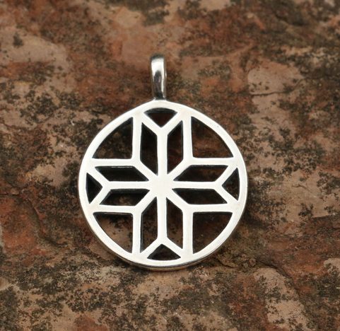MORNING STAR VENUS II, SILVER PENDANT