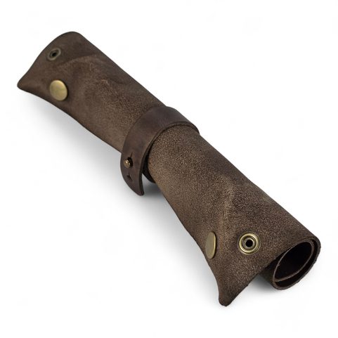 PLATEAU EN CUIR FOSSILE, TRILOBITE