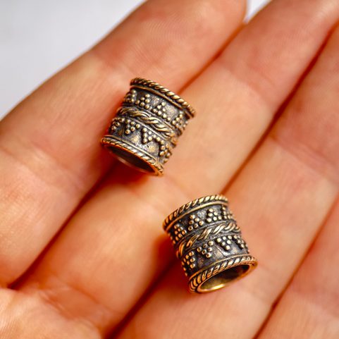 VIKING (NOT JUST) BEARD BEARD - RING, BRONZE