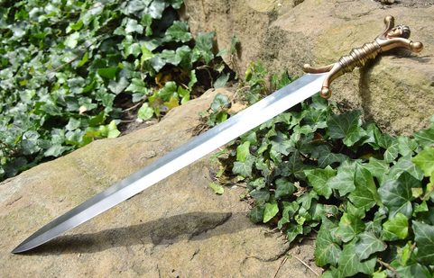FIONN, FORGED CELTIC CHIEFTAIN SWORD