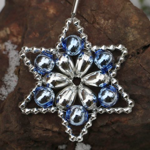 SNOW STAR, YULE DECORATION