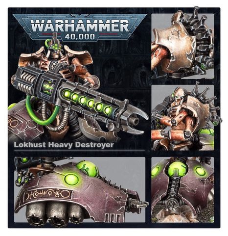 WARHAMMER 40K LOKHUST HEAVY DESTROYER (DESTRUCTEUR LOURD)
