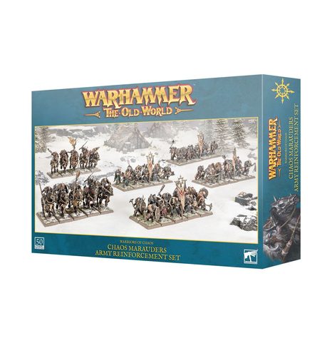 WARHAMMER OLD WORLD: WARRIORS OF CHAOS: CHAOS MARAUDERS - ARMY REINFORCEMENT SET