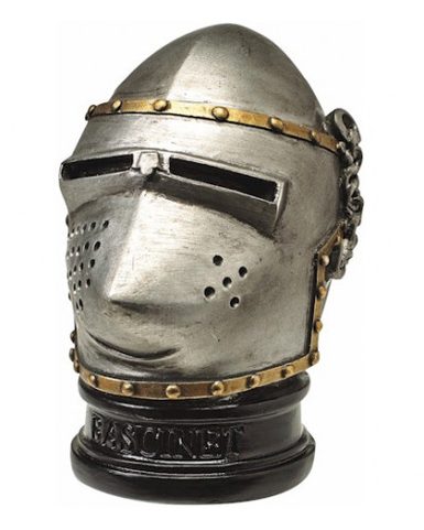 FIGURE BASCINET HELMET 7CM