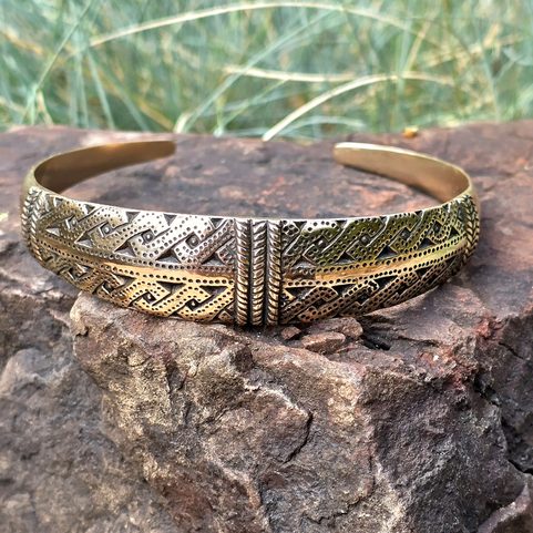 GOTLAND, VIKING BRACELET, BRONZE