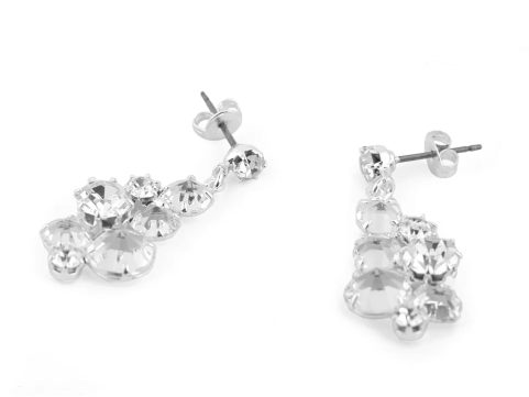 ARCTIC, EARRINGS, GLASS, BIJOUX