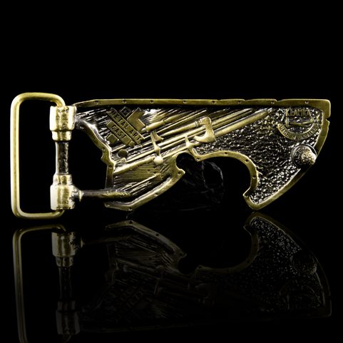 HACHE DE DIEU SVAROG, BOUCLE DE CEINTURE, LAITON