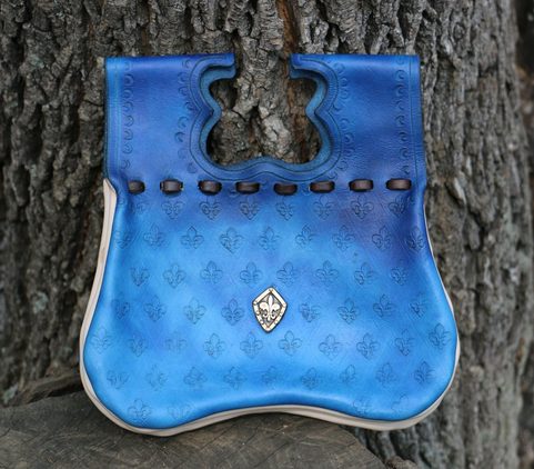 FLEUR DE LIS, MEDIEVAL POUCH 14TH CENTURY