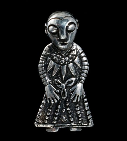 FREYA VON REVNINGE, WIKINGER-ANHÄNGER, SILBER 925