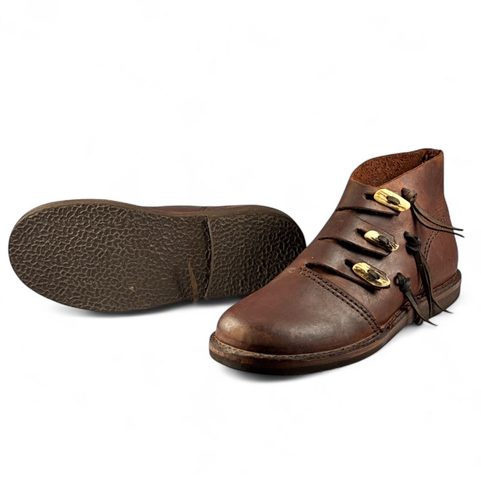 VIKING LEATHER BOOTS - LOW