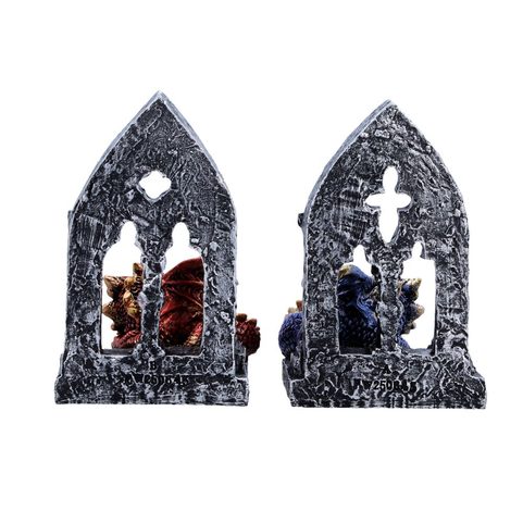 FIGURINES DE DRAGONS, GATE KEEPERS, LOT DE 2