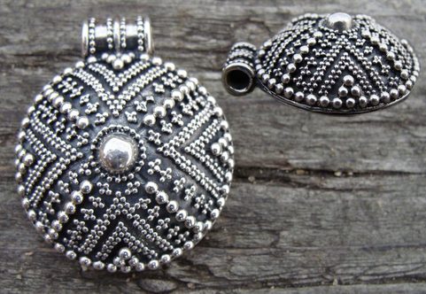 PROTECTION SHIELD PENDANT, STOCKHOLM, AG 925, 12 G