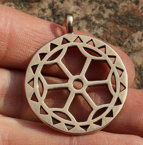 HISTORICAL PENDANT II, BRONZE AGE, BRONZE
