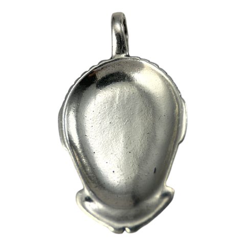 CELTIC HEAD, MSECKE ZEHROVICE, SILVER PENDANT