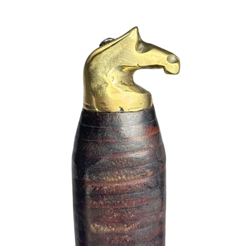 HEVONEN, FINNISCHES PUUKKO-MESSER, DAMASZENERSTAHL