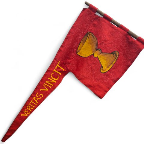 HUSSITE BANNER TRUTH PREVAILS, VERITAS VINCIT