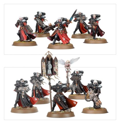 ADEPTA SORORITAS BATTLE SISTERS SQUAD