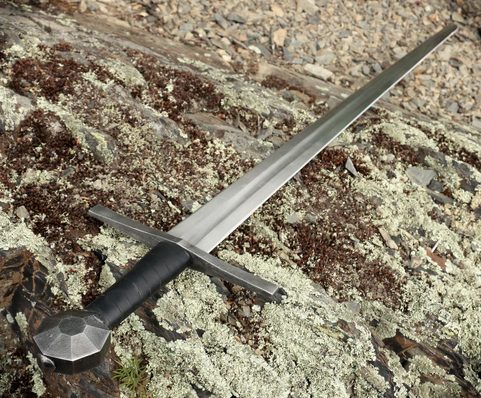GODBERT, SINGLE-HANDED MEDIEVAL SWORD