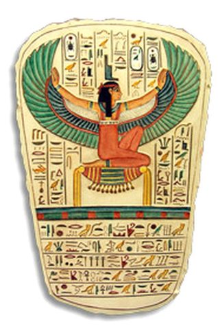 WINGED ISIS, WALL DECORATION