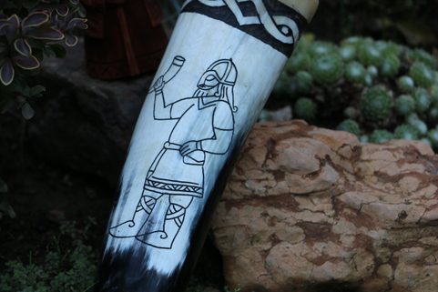 SKÅL VIKING DRINKING HORN 0.3 L