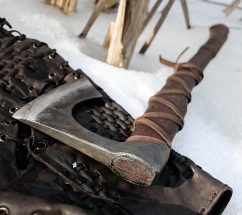 RAGNAR FORGED VIKING AXE