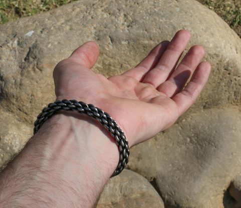 SCORPIO, FORGED BRACELET, STEEL