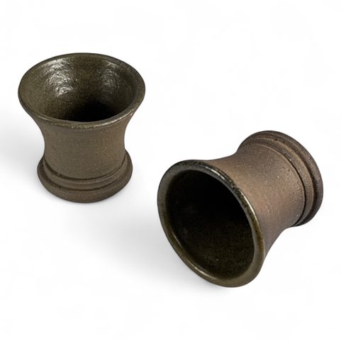CERAMIC GOBLET, XIII. CENTURY, SOUTHERN BOHEMIA