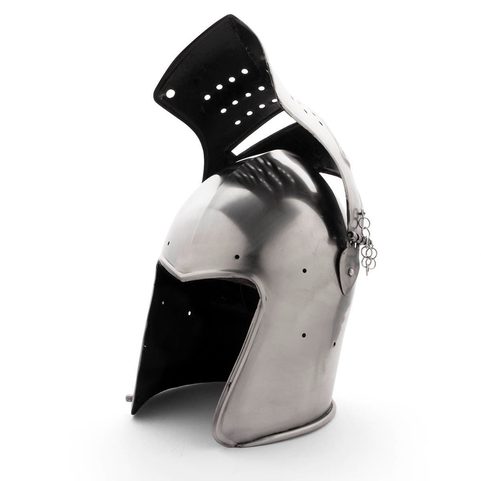 BASINET WITH VISOR, MEDIEVAL HELMET WITH VISOR