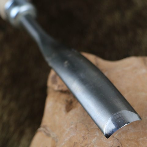WOOD CHISEL, HAND FORGED, TYPE VIII